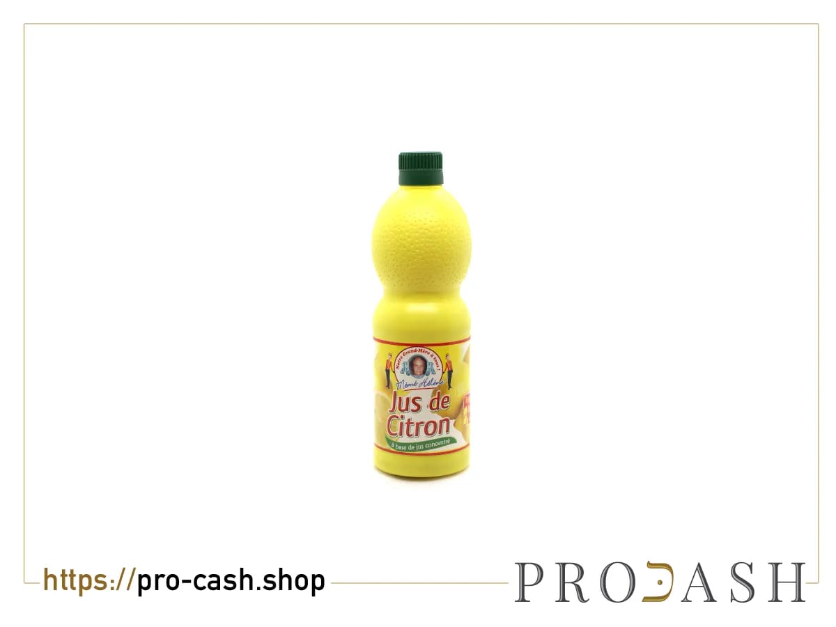 Pur jus de citron Emeth — 50 cl